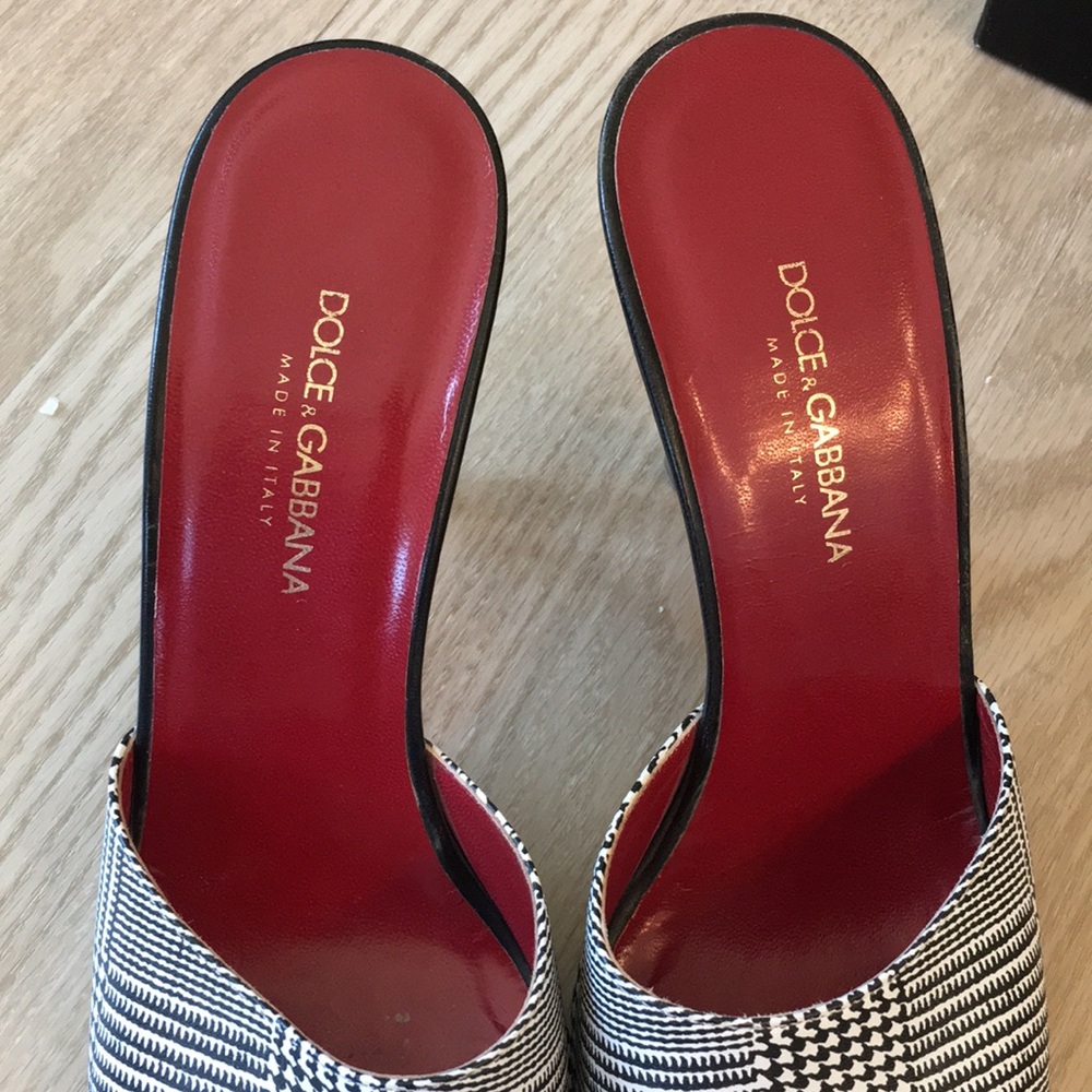 Dolce & Gabbana Rare plaid sandals - Picture 4 of 11